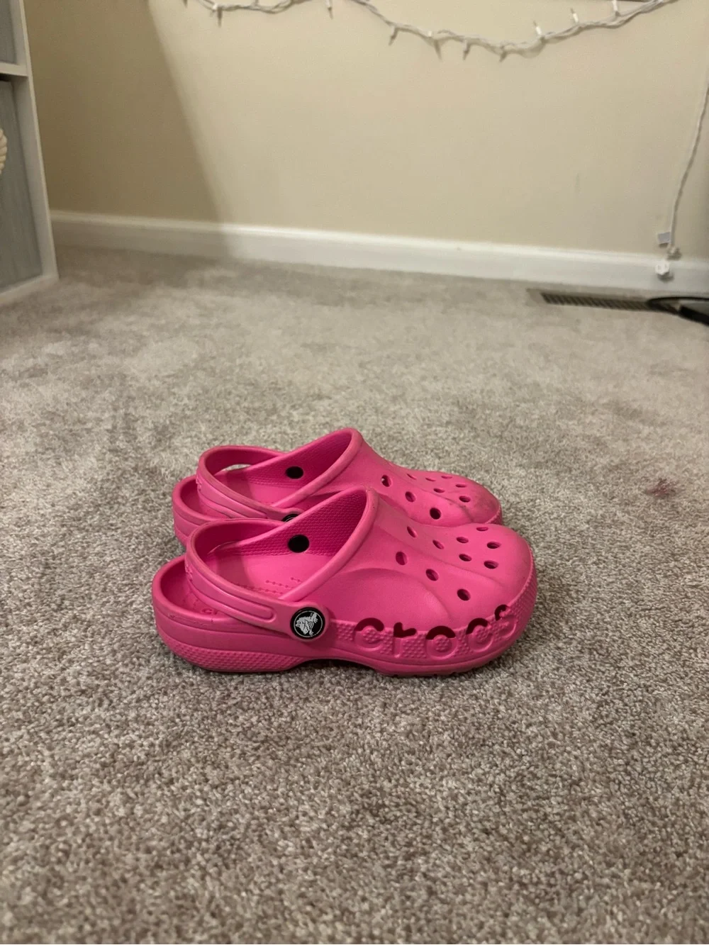 CROCS Kids Hot Pink Classic Clog